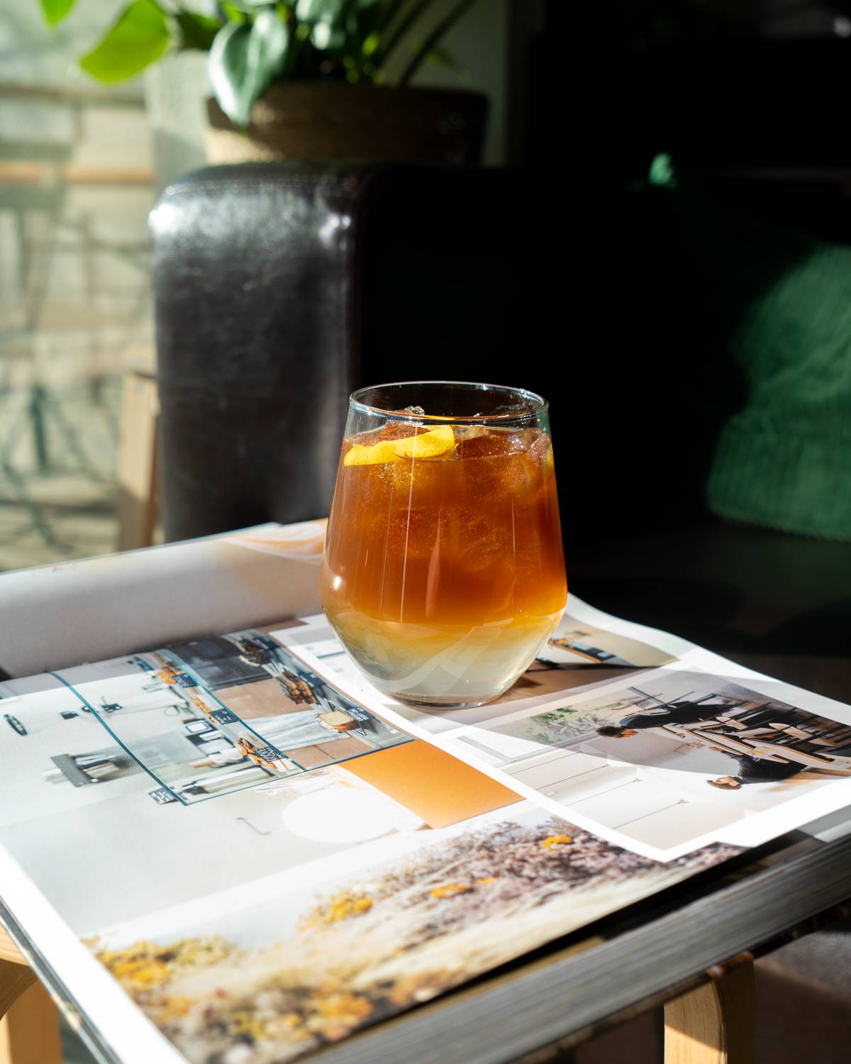 Rose Cold Brew Tonic