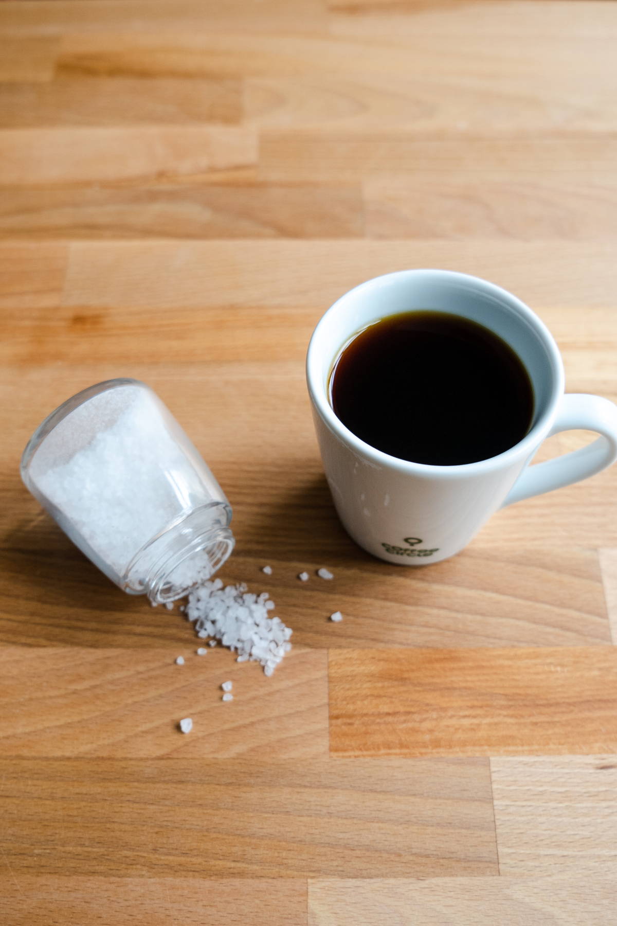 Salz im Kaffee