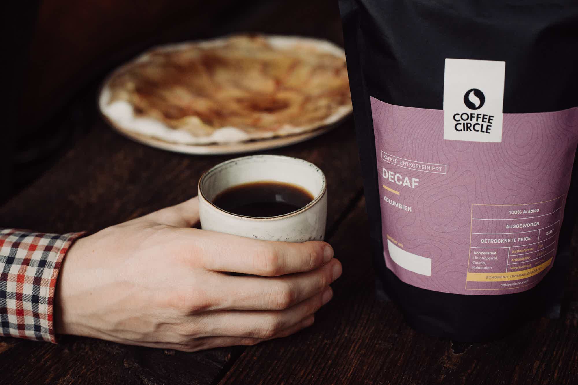 Buy Decaf Coffee without caffeine online Coffee Circle