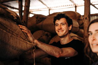 Rohkaffee Bereit zum Export