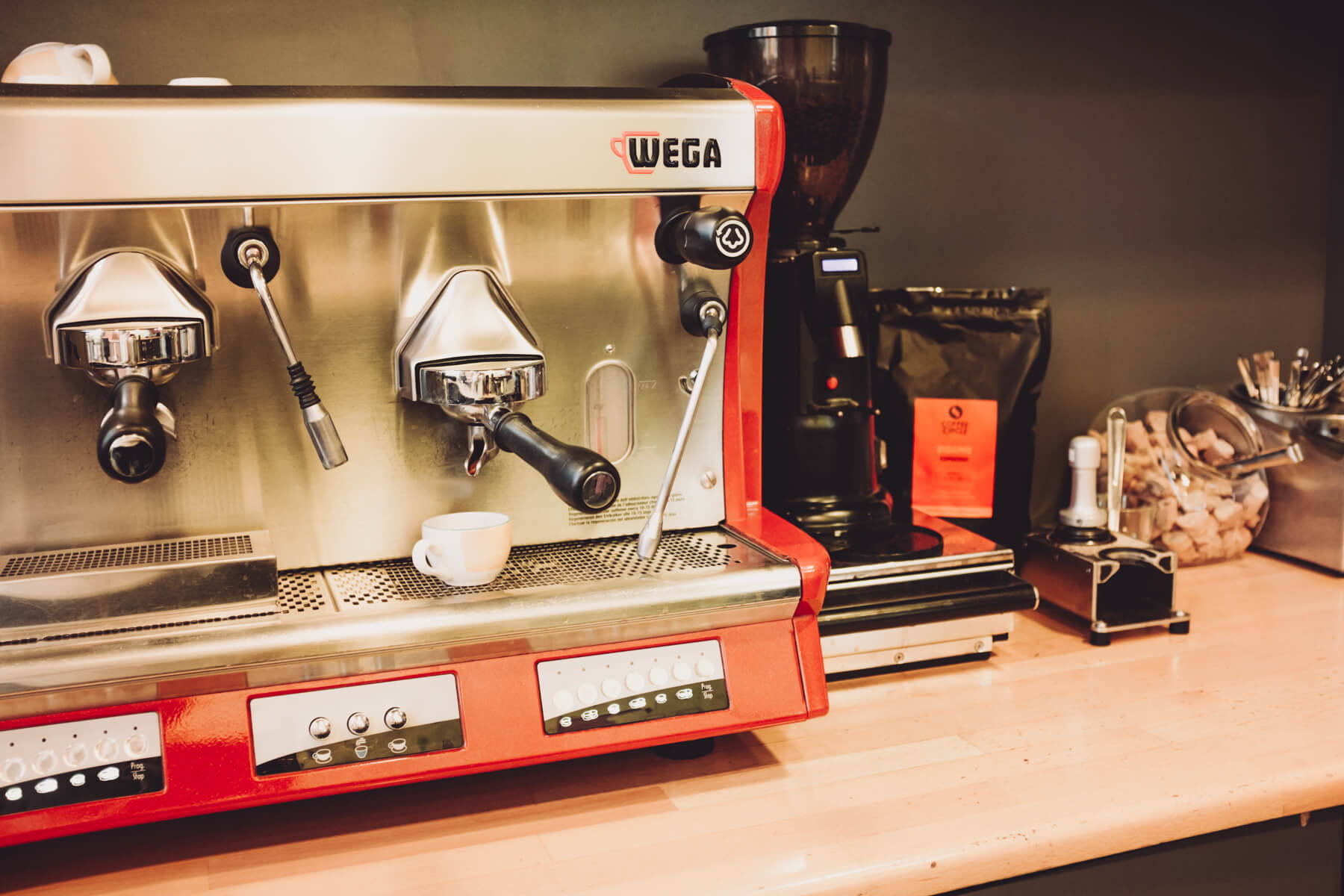 Hier gibt es unseren Kaffee