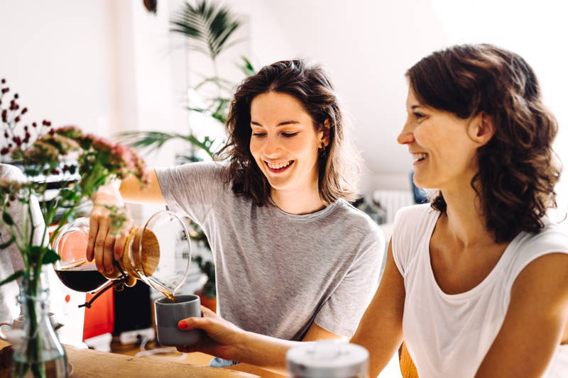 Kaffee aus der Chemex