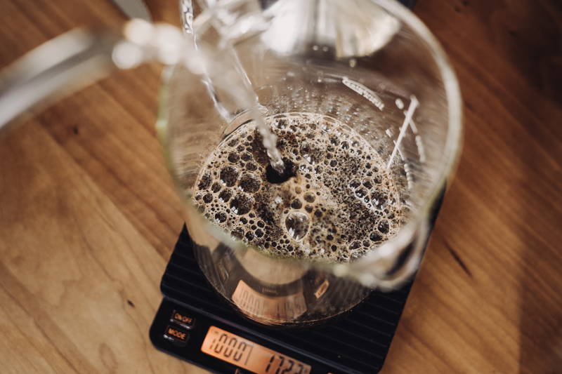 Mit der Kaffeefeinwaage am besten