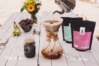 Perfekt für den Sommer Cold Brew und Ice Brew