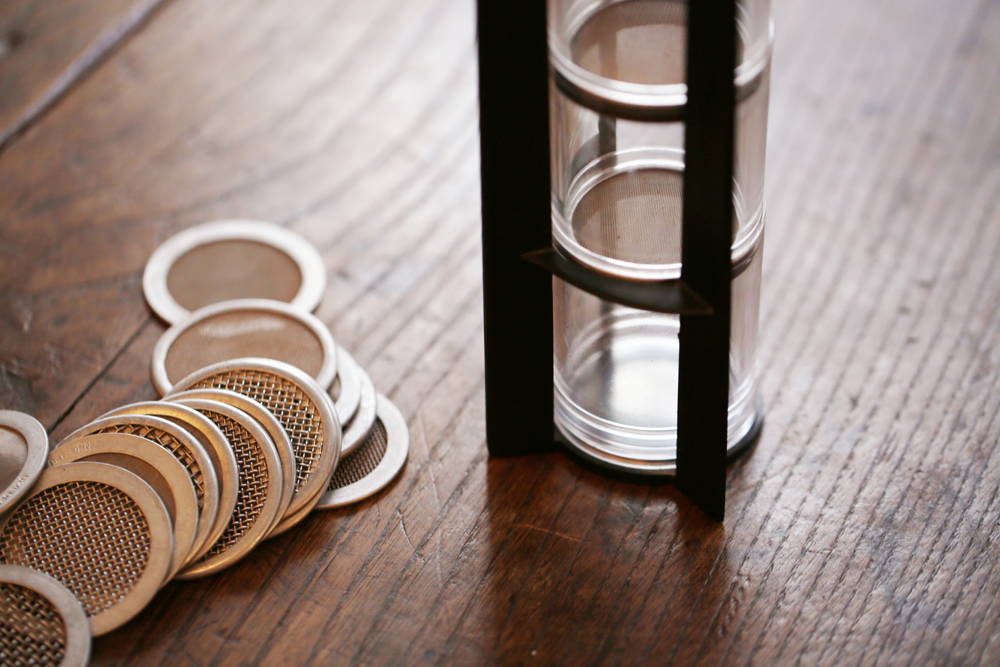 Ein Sieb für Kaffee Der Keck Sand Shaker