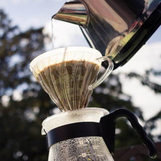 Sierra Nevada Unser Sierra Nevada Kaffee zubereitet mit dem Hario v60 Handfilter