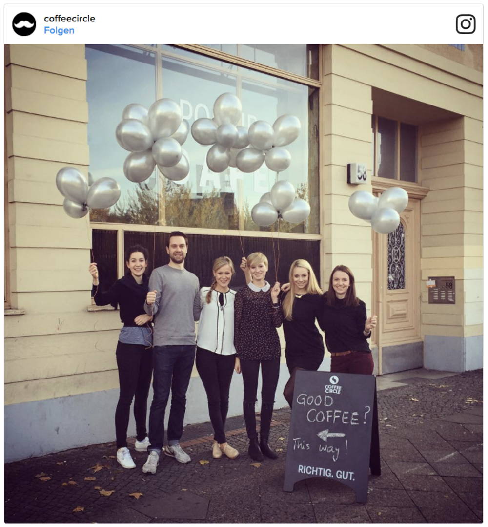 Pop Up Café Rückblick auf unser Pop Up Café