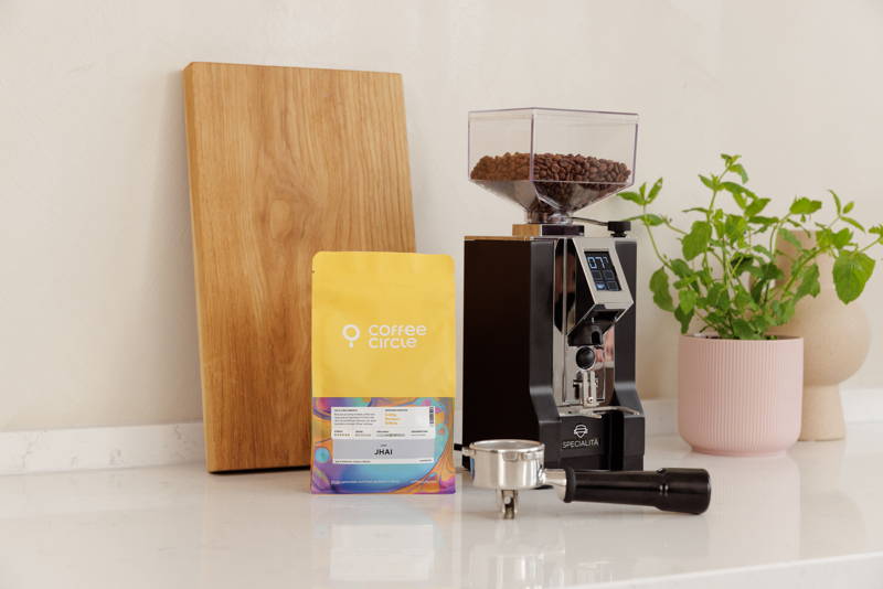 Espressomühle Eureka mit Explorer Jhai