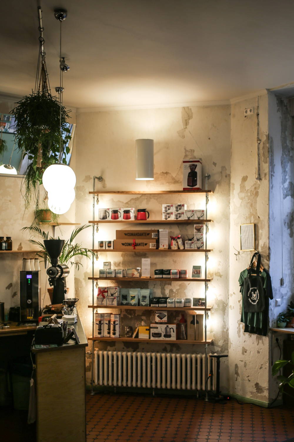 Kaffeeregal Kaffeebar