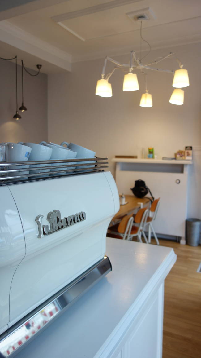In der Kaffeemacherei