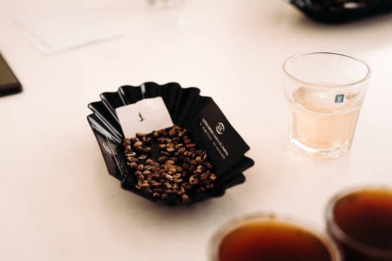 Sample vor der Verkostung