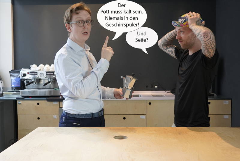 8 - So reinigst du deine Bialetti