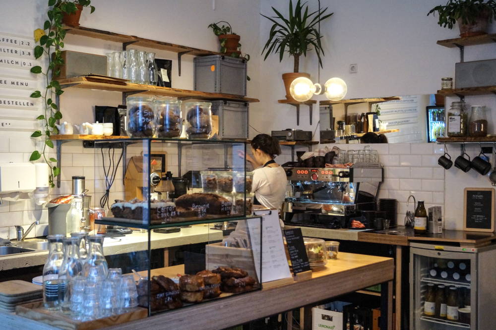 Kaffeezubereitung Die Theke im Isla