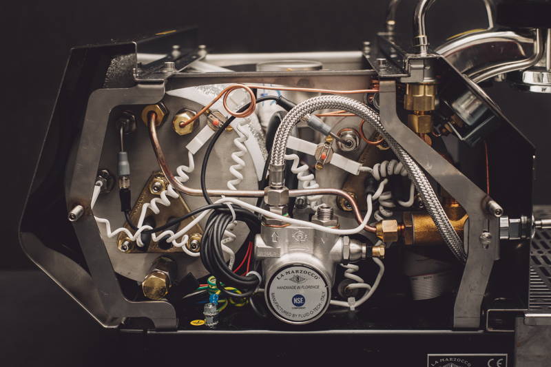 Espressomaschine Innenansicht