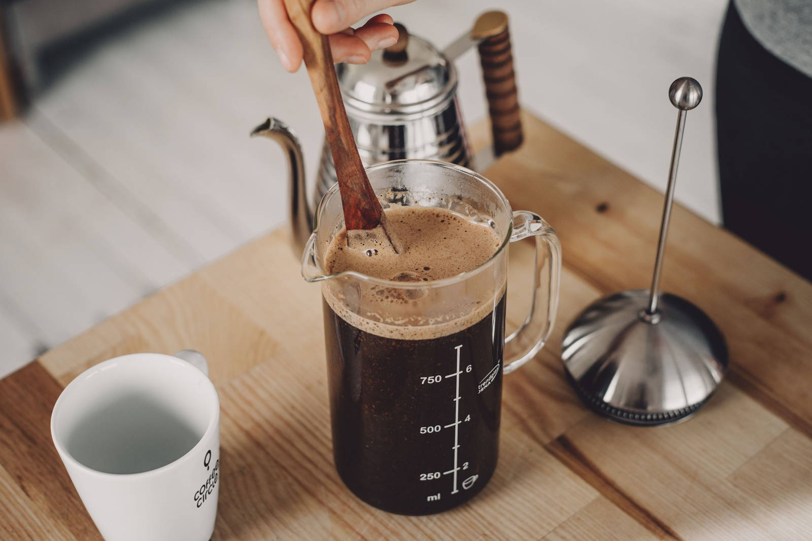 French Press Kaffee Anleitung in nur 6 Schritten Coffee Circle
