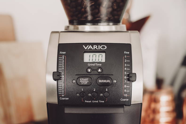 Mahle deinen Kaffee frisch