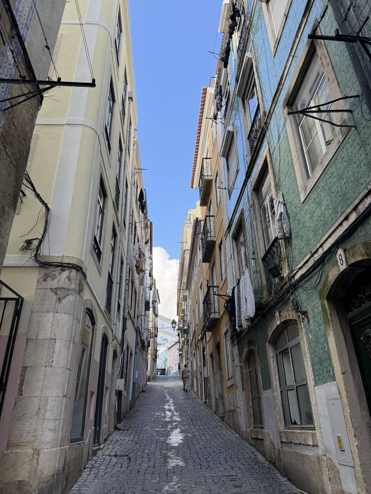 Gasse in Lissabon 2026