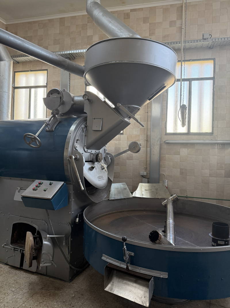 Probat Röstmaschine, Flor da Selva Rösterei Lissabon