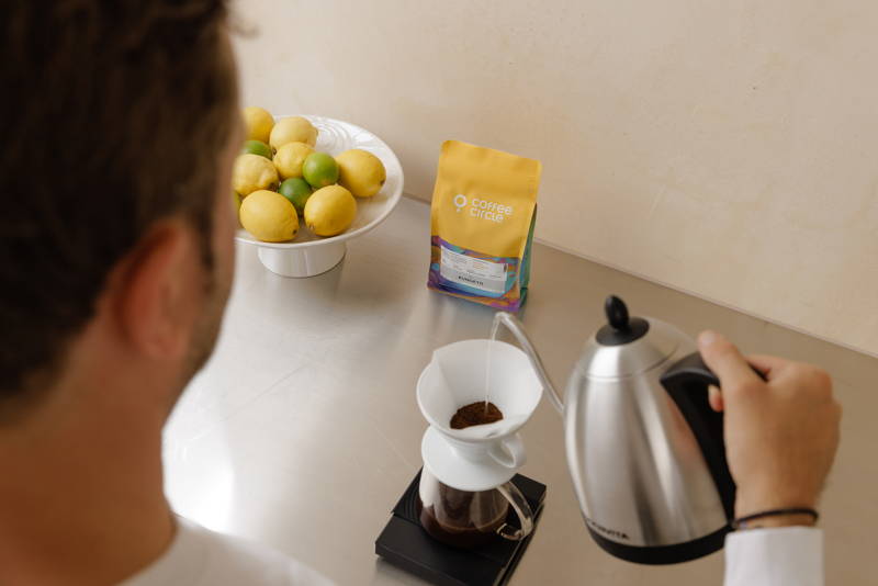 v60 Rungeto Brühmoment