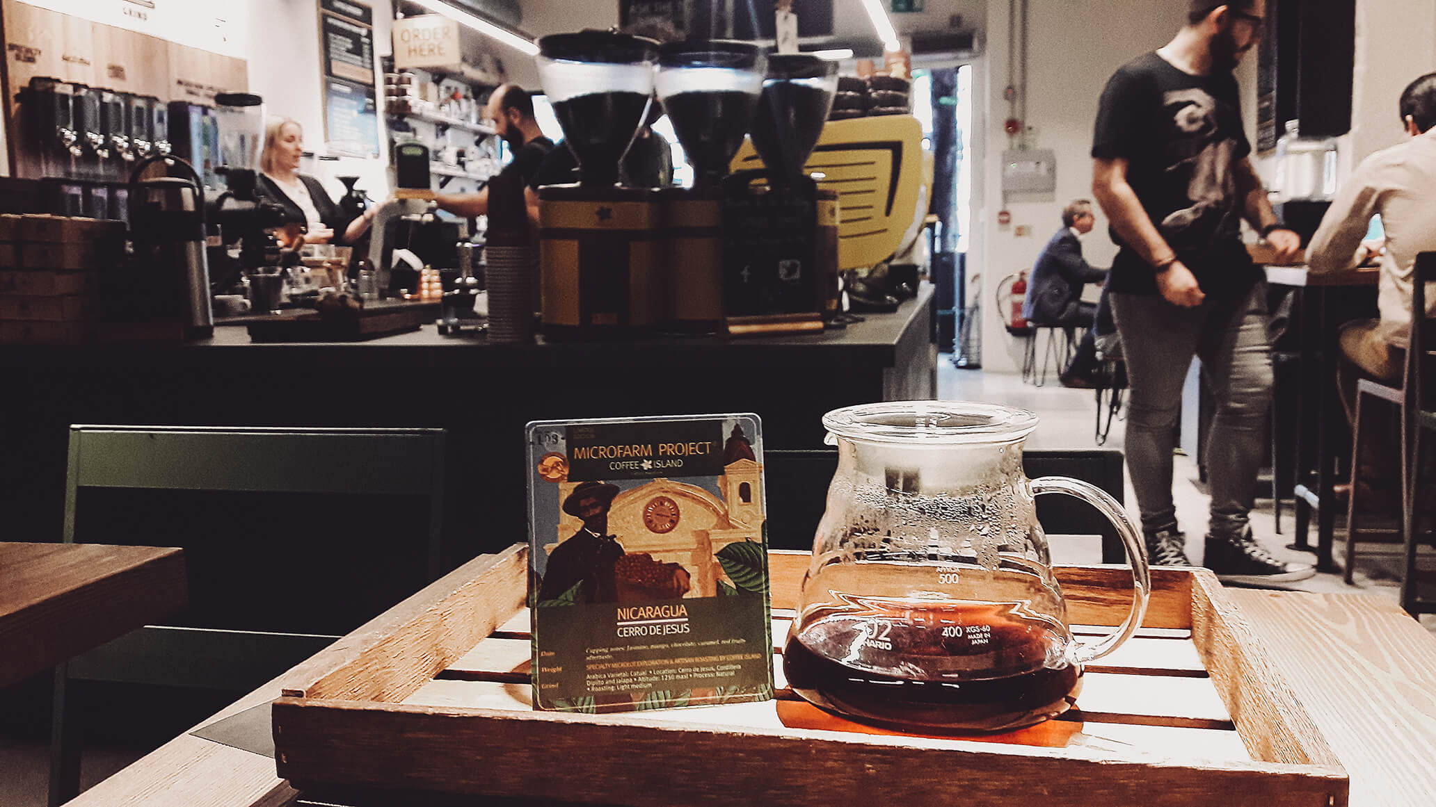 Filterkaffee im Coffee Island