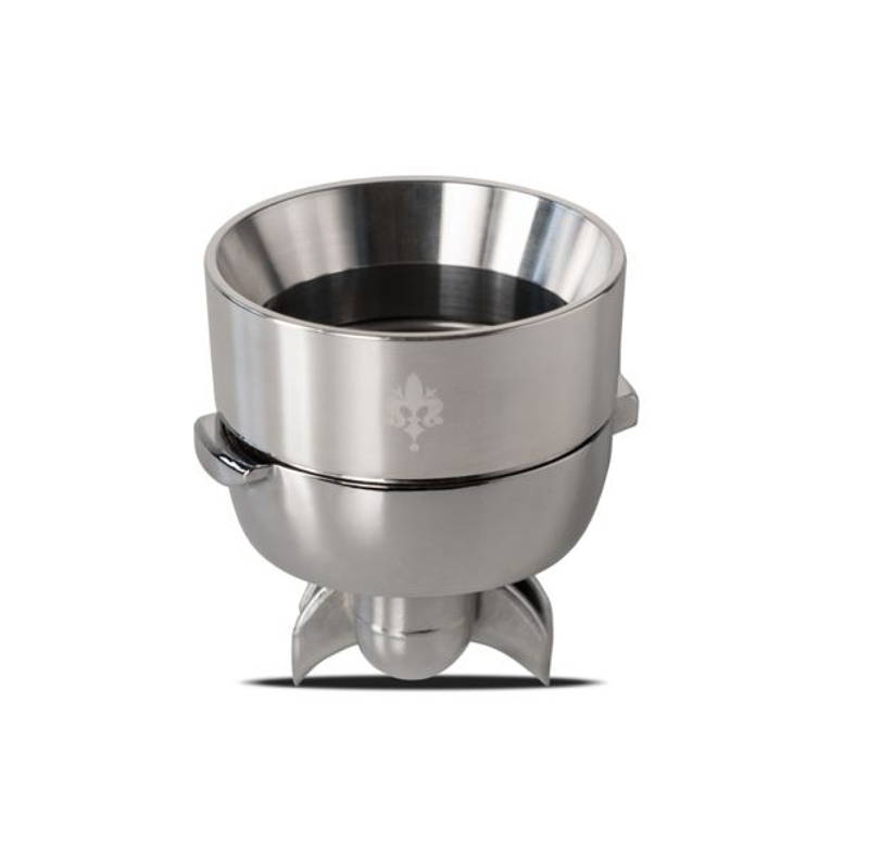 The Eureka Mignon Libra Dosing Funnel is shown on a white background.