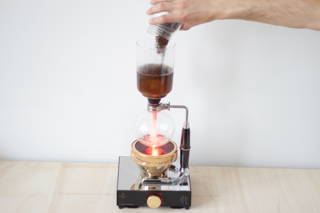 Kaffeezubereitung mit dem Syphon