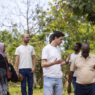Ethiopia 2024, Martin and Hannes speak with Ansha and other farmers