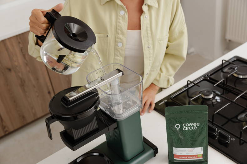 Zubereitungsanleitung Moccamaster: Schritt 1