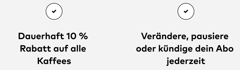 Vorteile vom Kaffeeabo 2/2