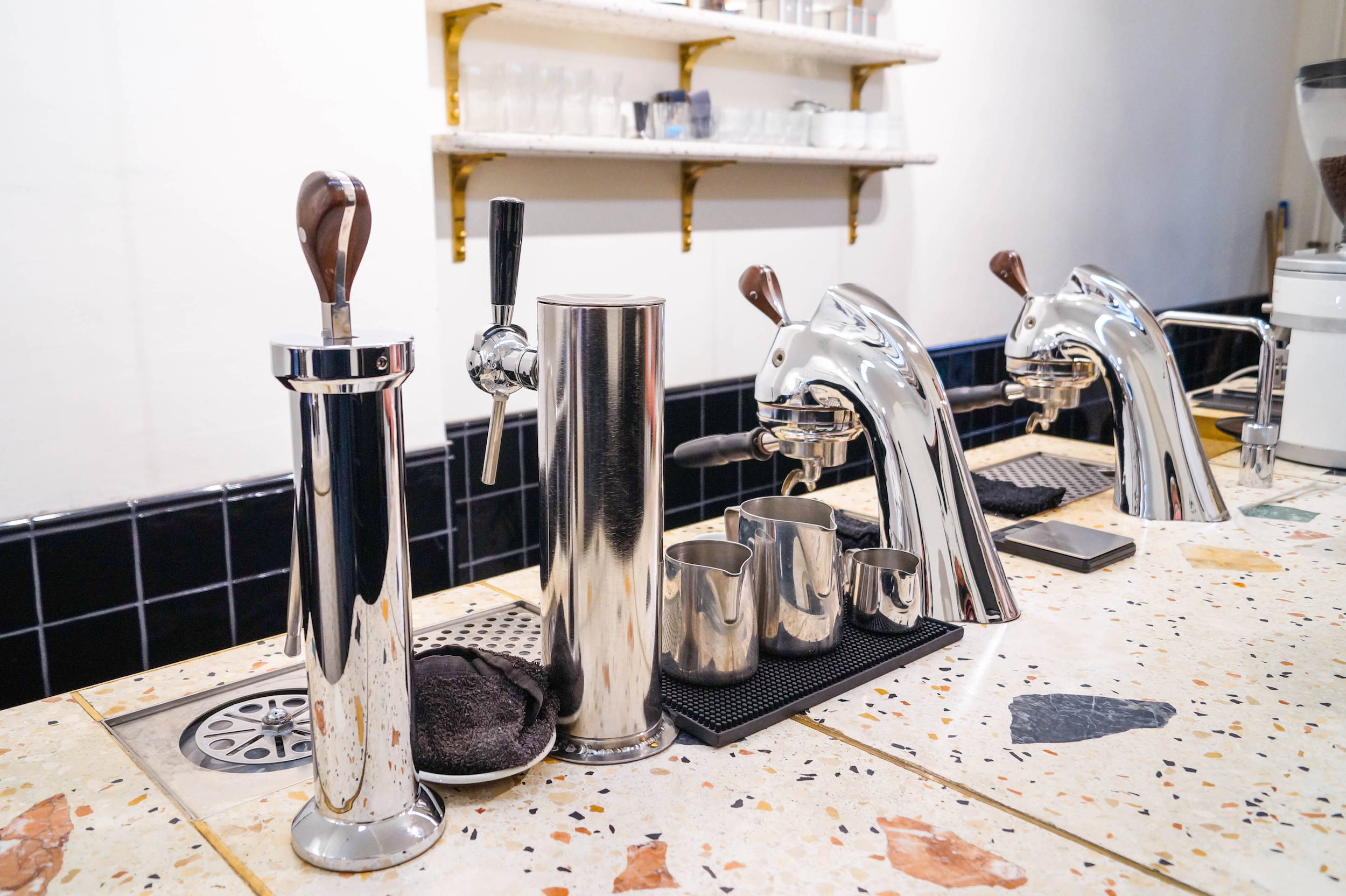 Die Espressomaschine