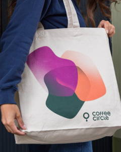 Coffee Circle Tote Bag