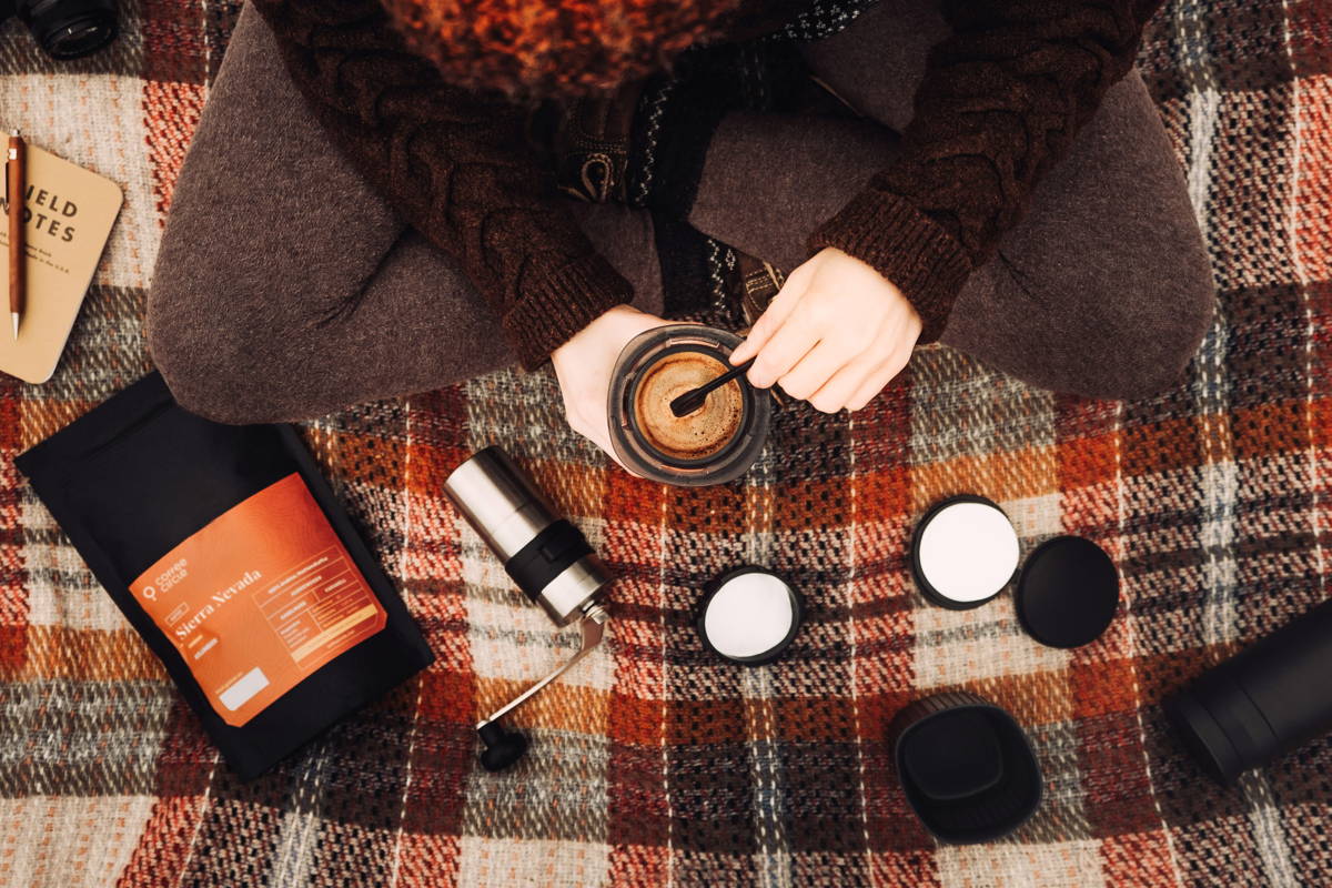 Sierra Nevada Kaffee auf Reisen mit der Aeropress und der Comandante