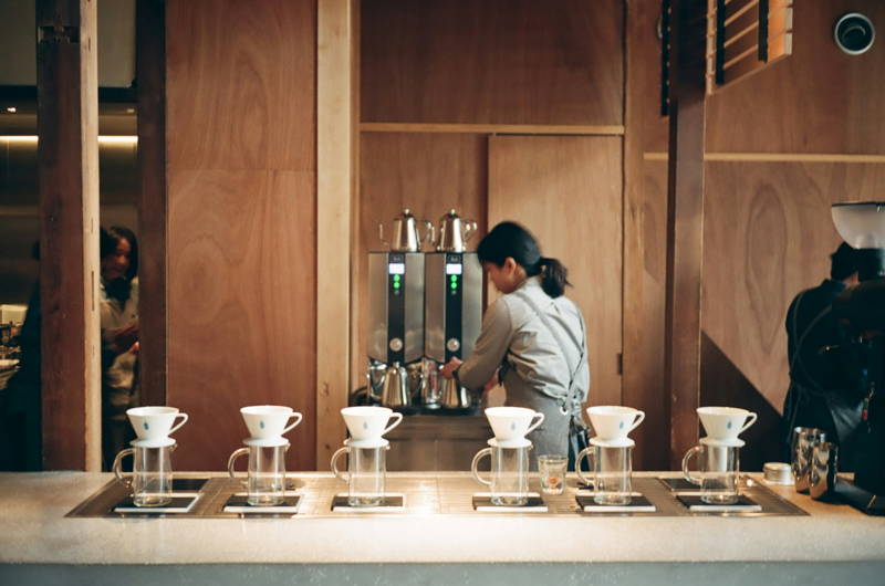 Blue Bottle Coffee Kyoto Cafe, Sakyo-Ku, Kyoto-Shi, Japan Blue Bottle Coffee Kyoto Cafe, Sakyo-Ku, Kyoto-Shi, Japan