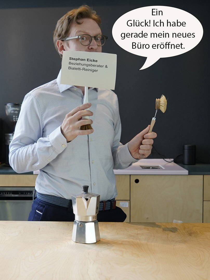2 - So reinigst du deine Bialetti