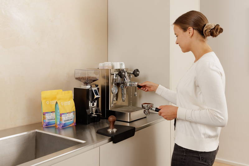 Espresso Zubereitung mit der Lelit Mara