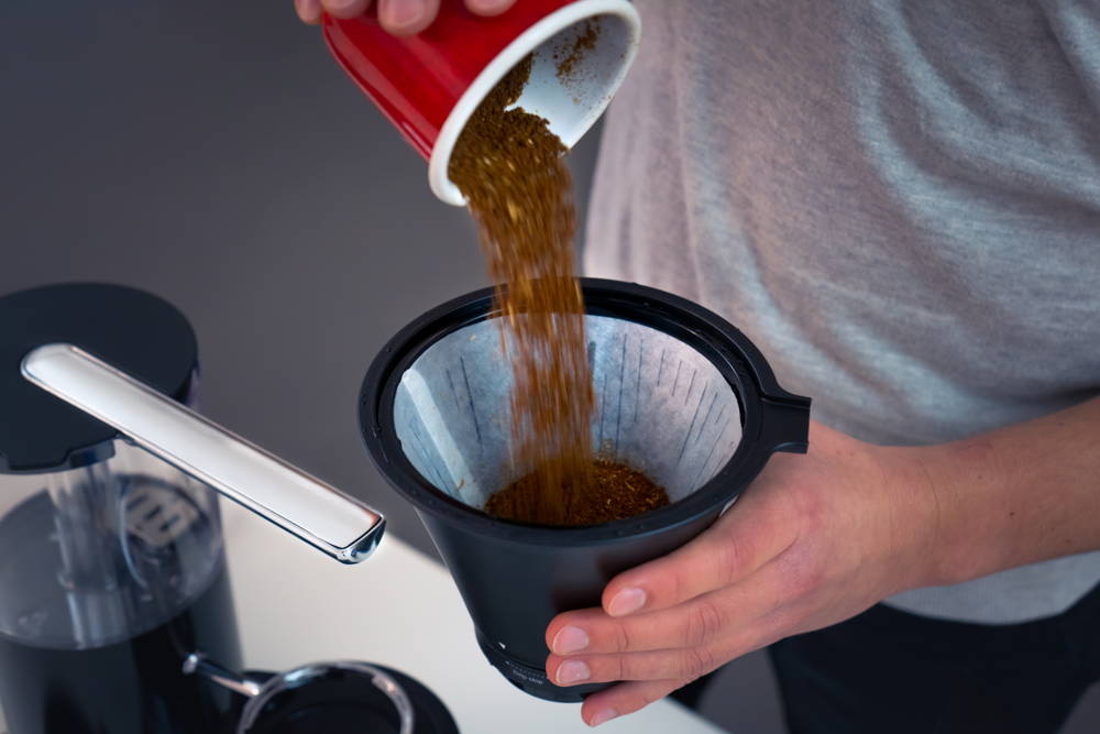 Kaffee einfüllen Temperatur check
