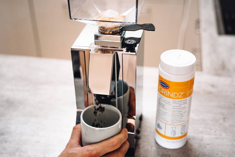 Kaffeemühle reinigen
