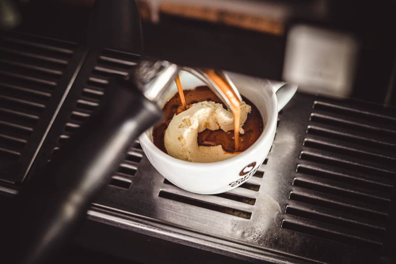 Espresso on Ice Affogato