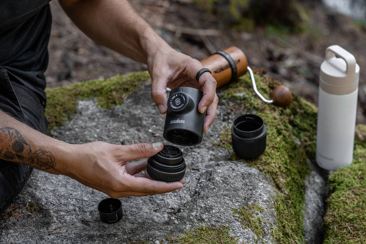Wacaco Nanopresso Zubereitung