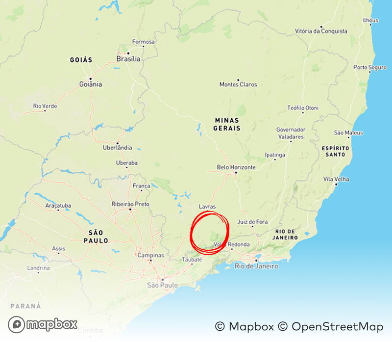 Map APAS, Brazil