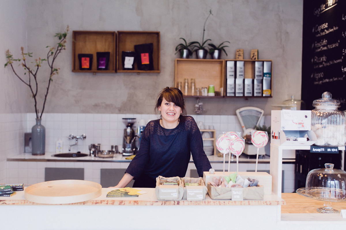 Im Café Janasch's in Magdeburg gibt's unseren Kaffee