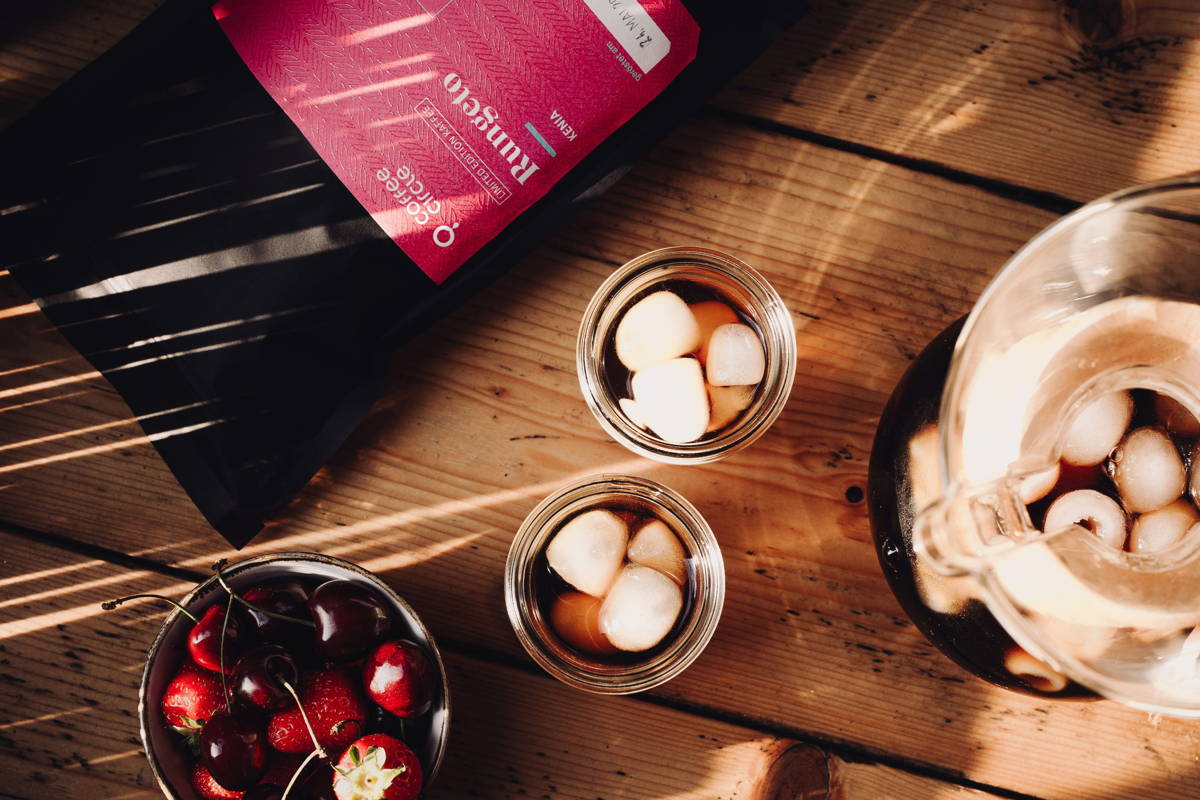 Rungeto als Cold Brew in der Chemex