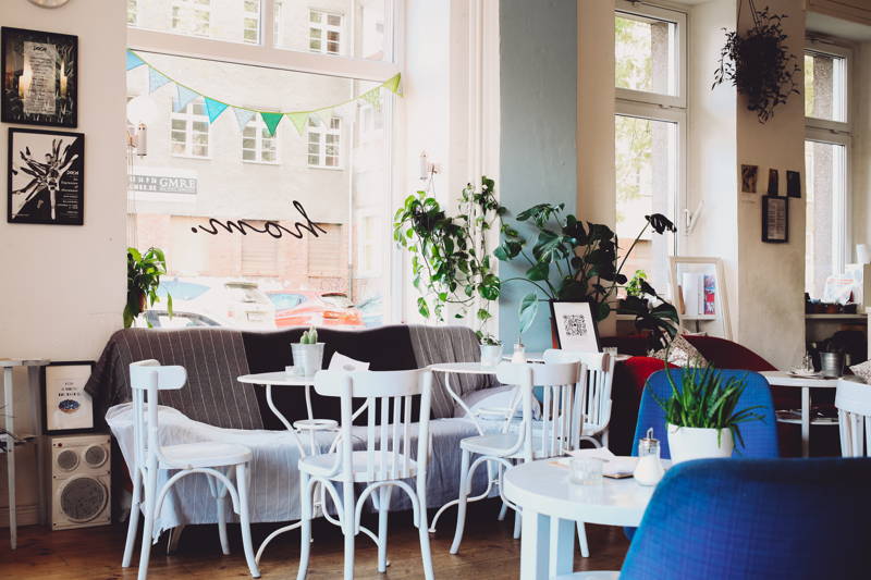 Das Hom Café von innen