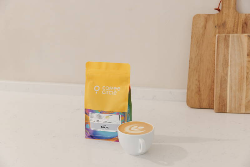 Latte Art mit unserem Djafa