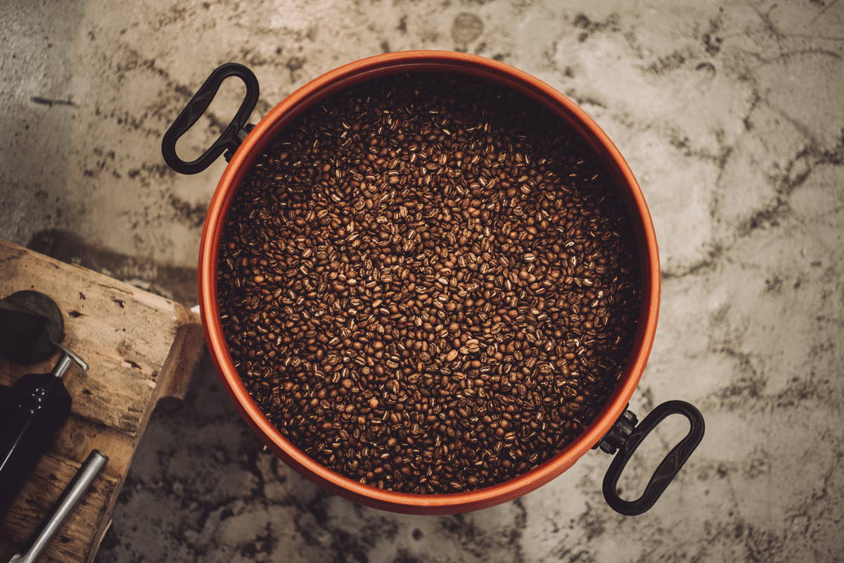 Coffee Circle Kaffeebohnen in unserer Rösterei