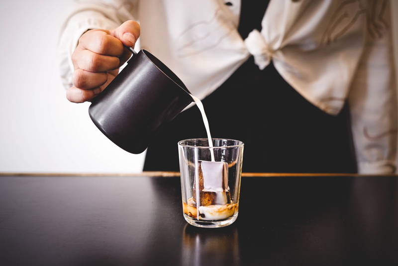 Rezeptideen für Eiskaffee im Büro