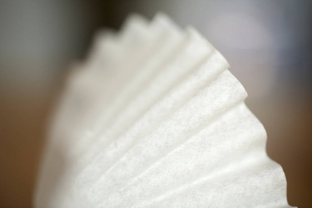Hario Papierfilter Kaffee zubereiten - der Filter macht's