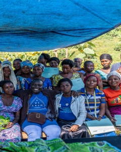 Coffee farmers from RWH