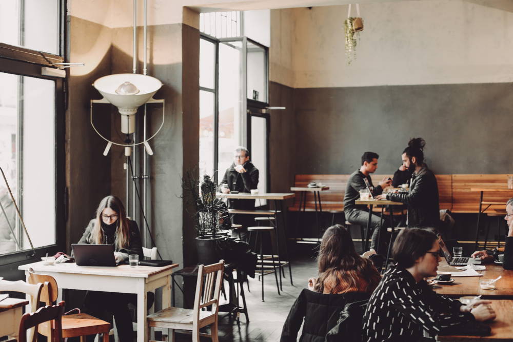 Das Café 9 Stimmung im Café 9