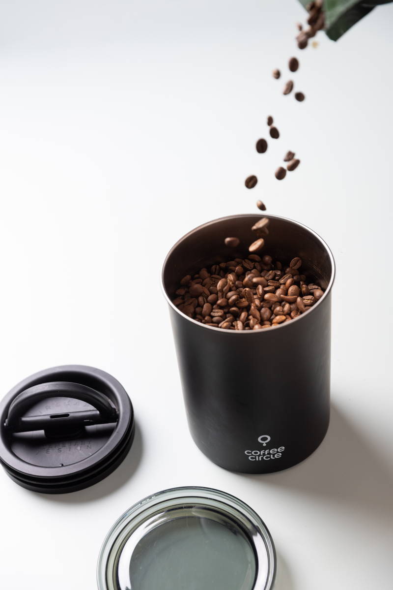 Coffee Circle Canister
